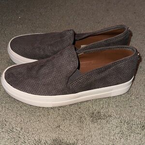 Steve Madden Dark Gray Women's Slip-On Loafers